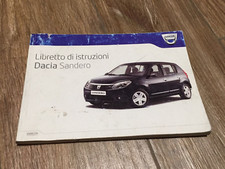 DACIA SANDERO 2008 LIBRETTO